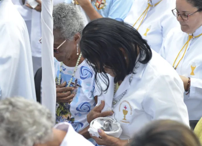 Confira as imagens em homenagem a Nossa Senhora da Conceição da Praia