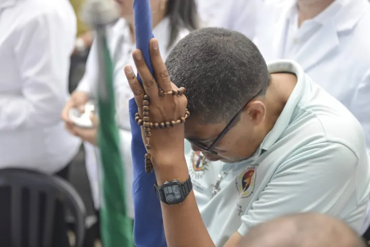 Confira as imagens em homenagem a Nossa Senhora da Conceição da Praia