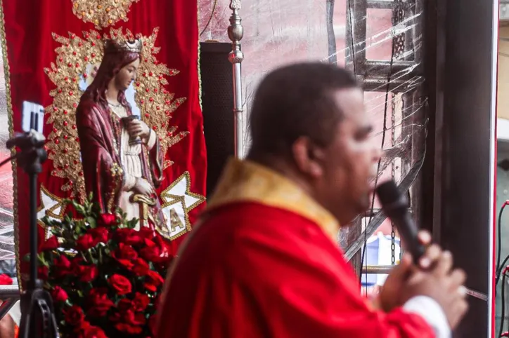 Confira fotos da Festa de Santa Bárbara no Pelourinho