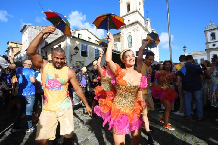 Encontro de Carnavais deixa Pelourinho ainda mais colorido: "único"