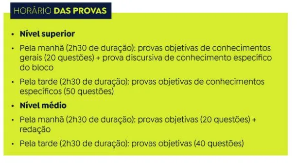 Inscrições para concurso unificado começam nesta sexta-feira