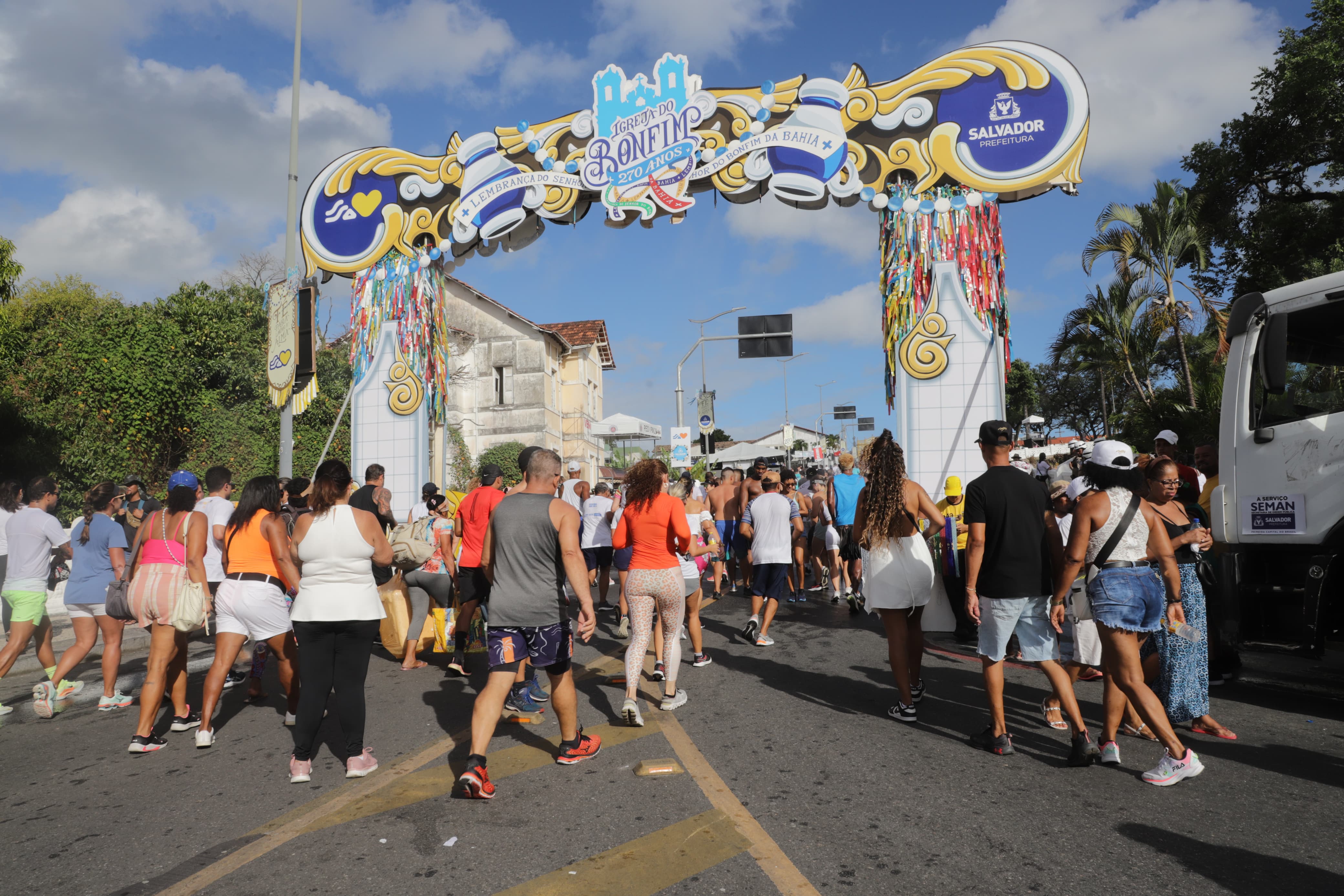 Confira as imagens da Lavagem de Bonfim
