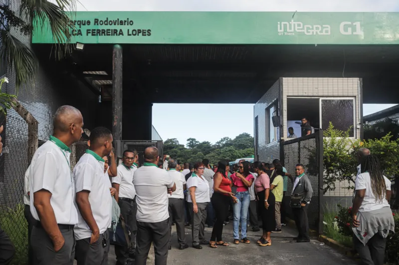 Confira as fotos da mobilização dos rodoviários em Salvador