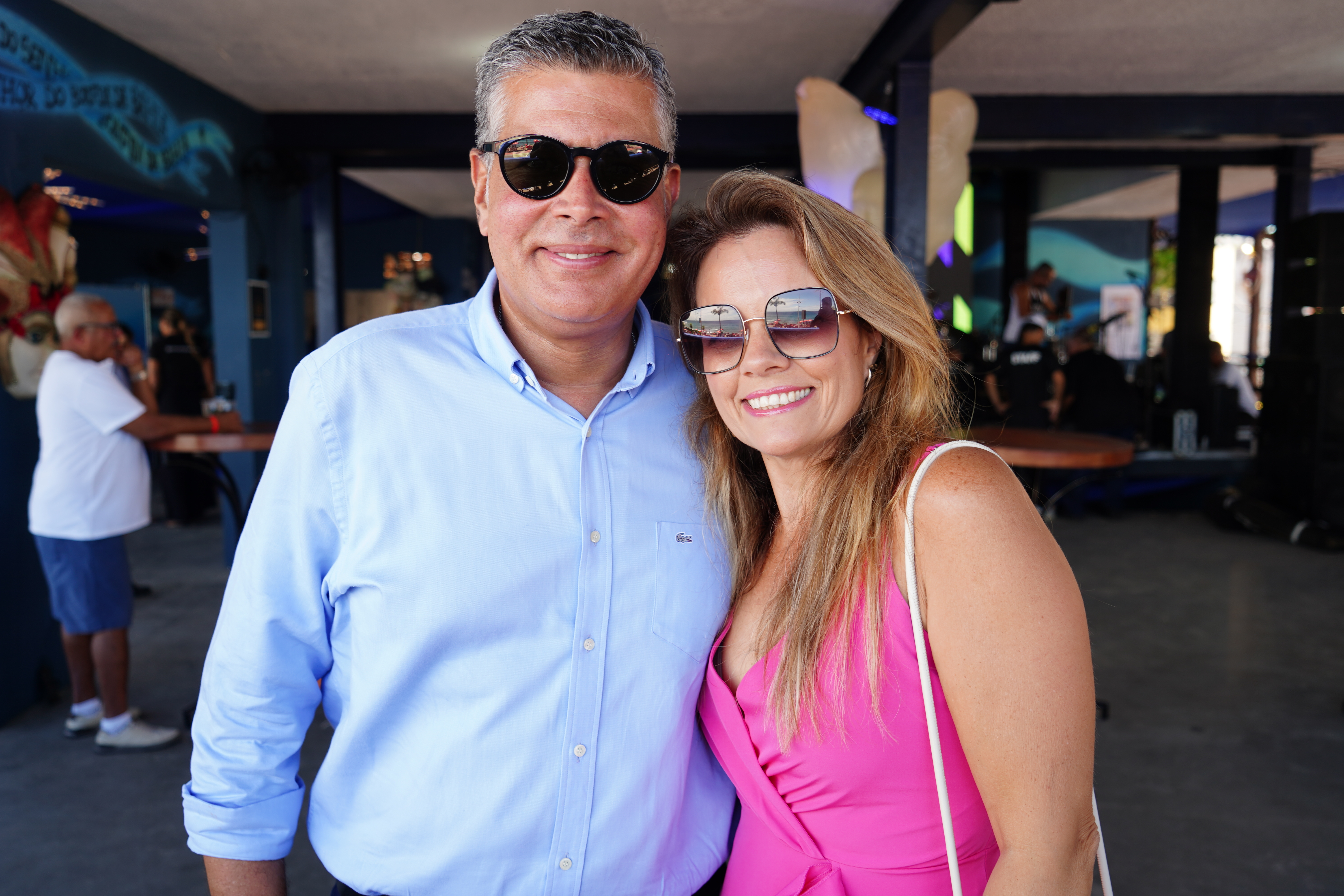 Americo Neto e Carla Barral