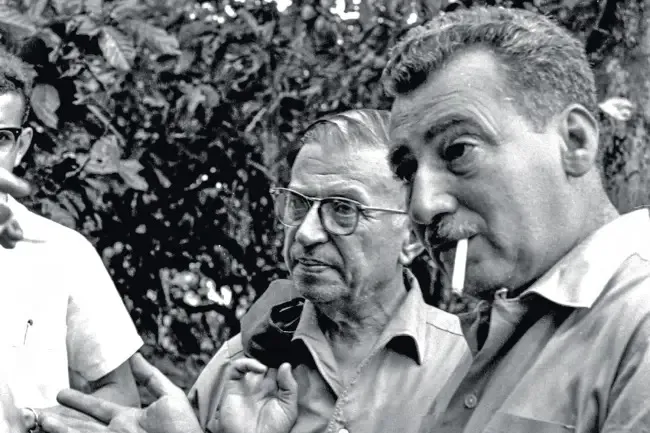 Jorge Amado e Jean-Paul Sartre
