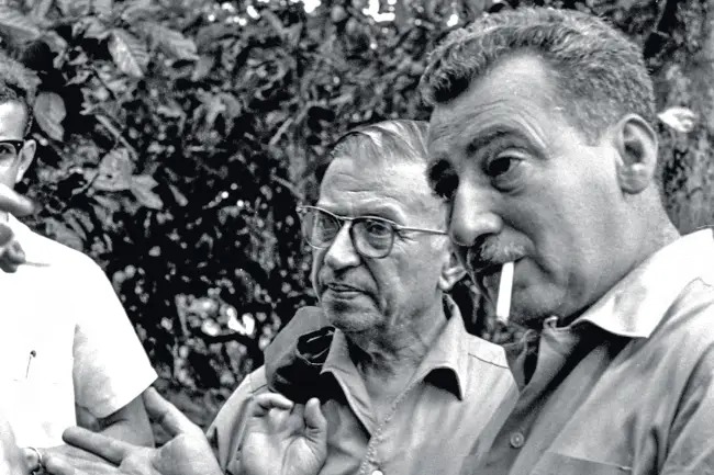 Jorge Amado e Jean-Paul Sartre