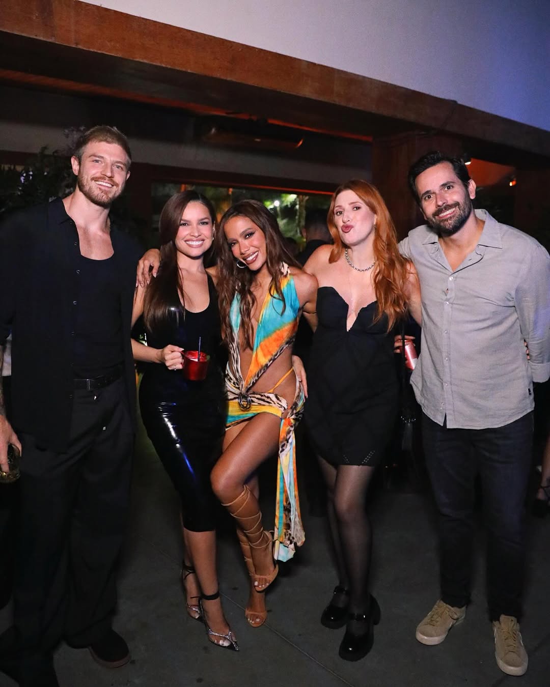 Anitta, Juliette, Dani Calabresa e namorados