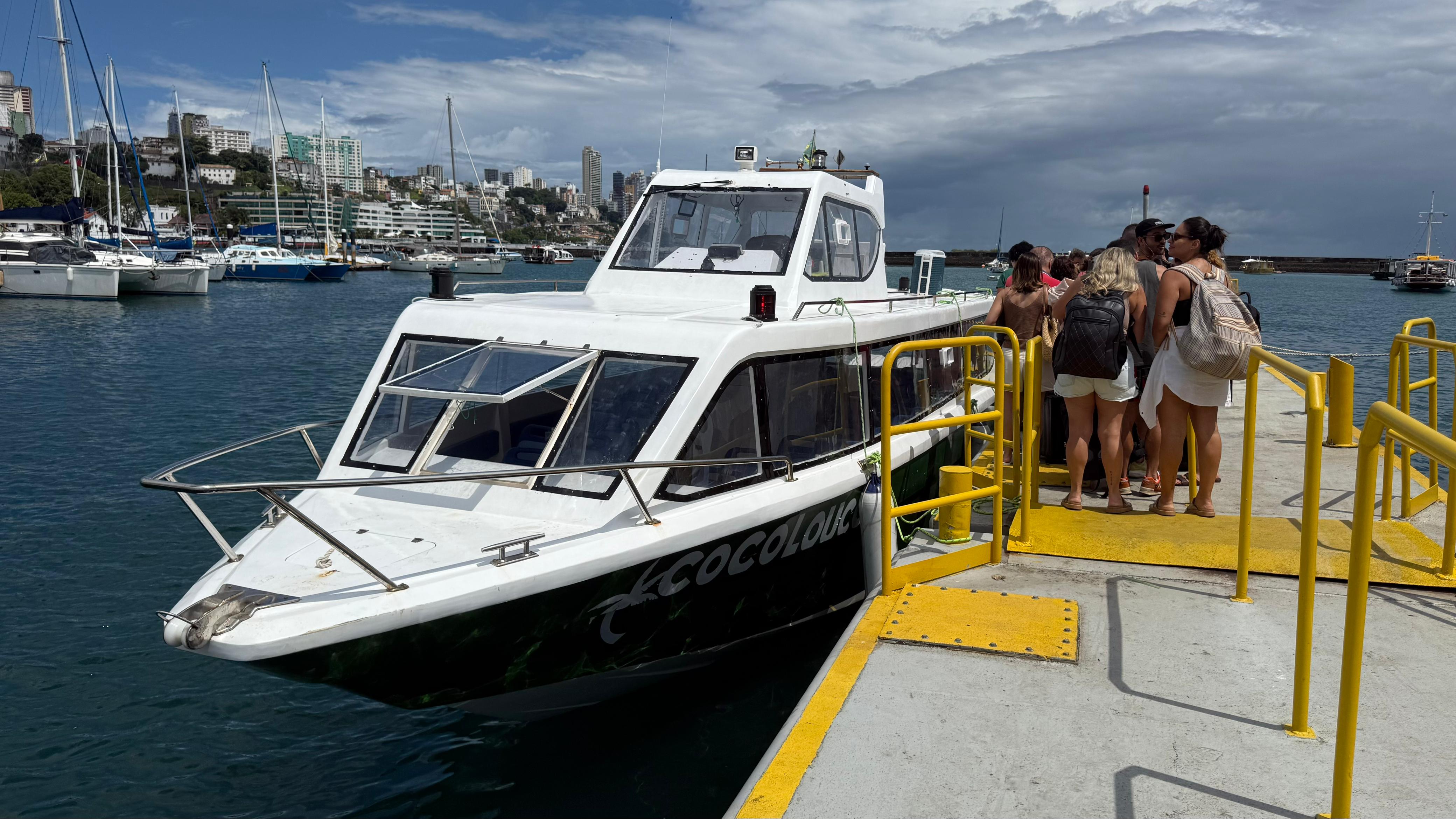 Salvador passa a contar com transporte marítimo direto para Boipeba