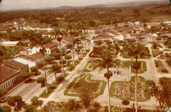 Vista parcial da cidade 1982