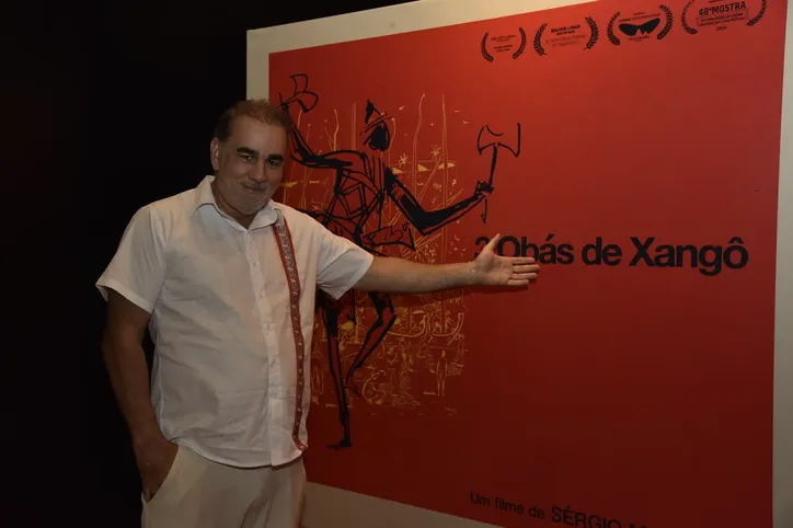 Em noite especial no Cine Glauber Rocha, Sérgio Machado apresenta documentário "3 Obás de Xangô"