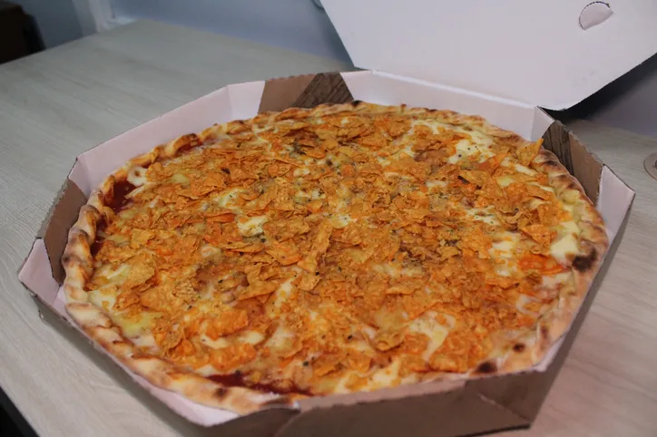Pizza de Doritos da Sabor do Sul