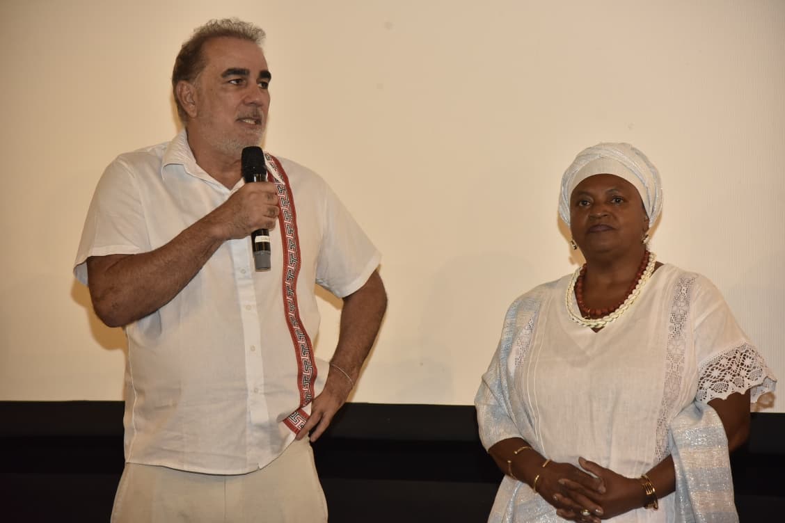 Em noite especial no Cine Glauber Rocha, Sérgio Machado apresenta documentário "3 Obás de Xangô"
