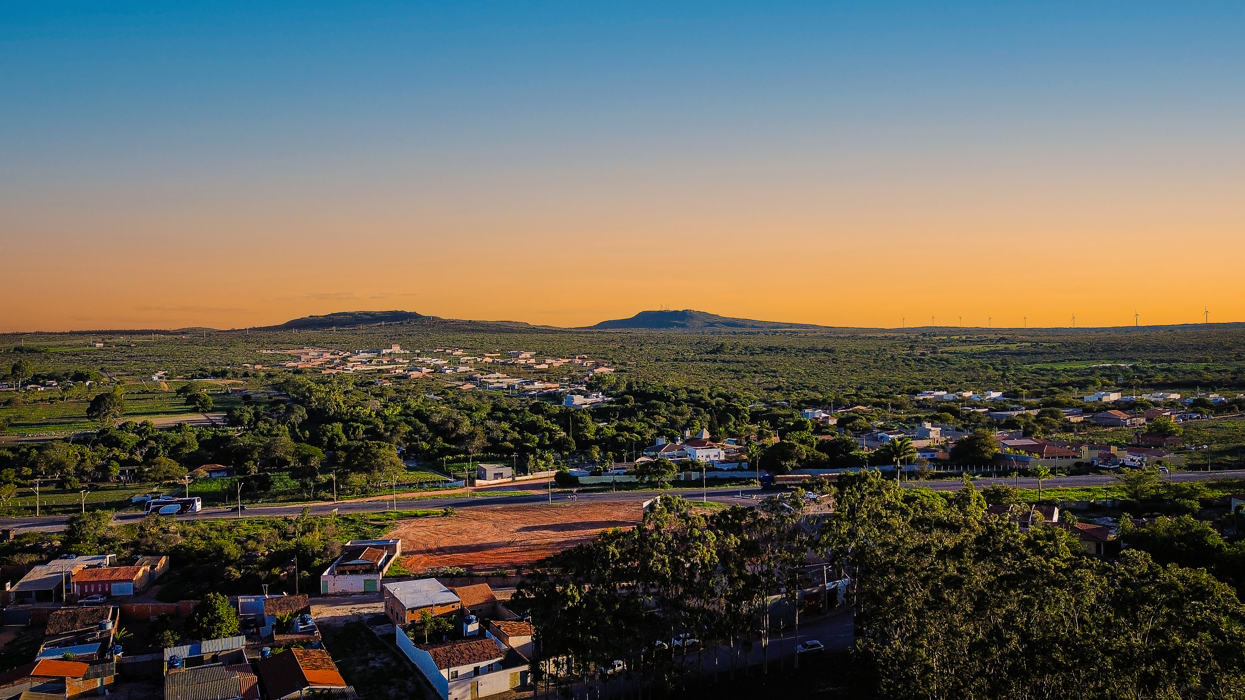 Vista panorâmica da cidade