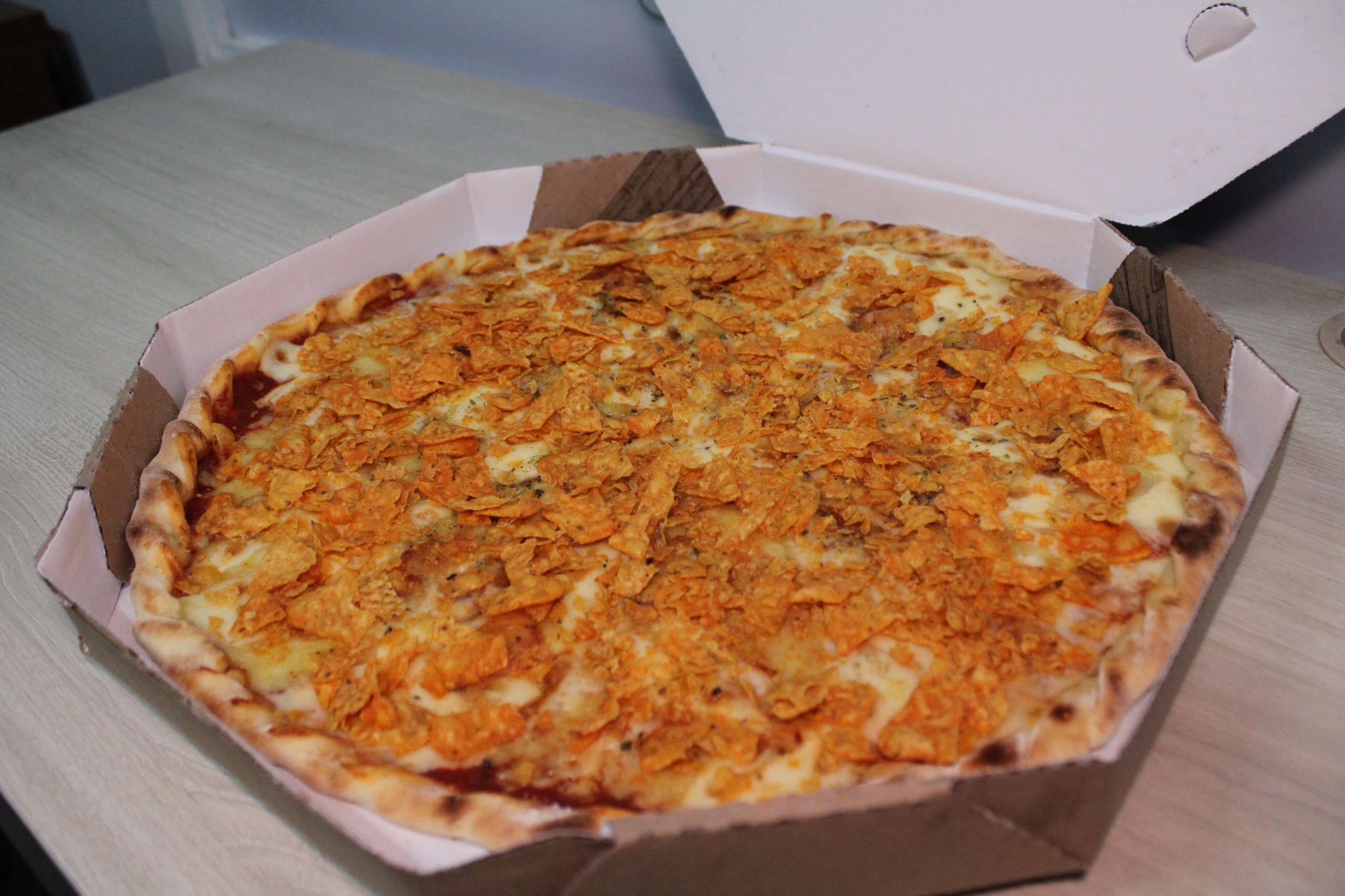 Pizza de Doritos da Sabor do Sul