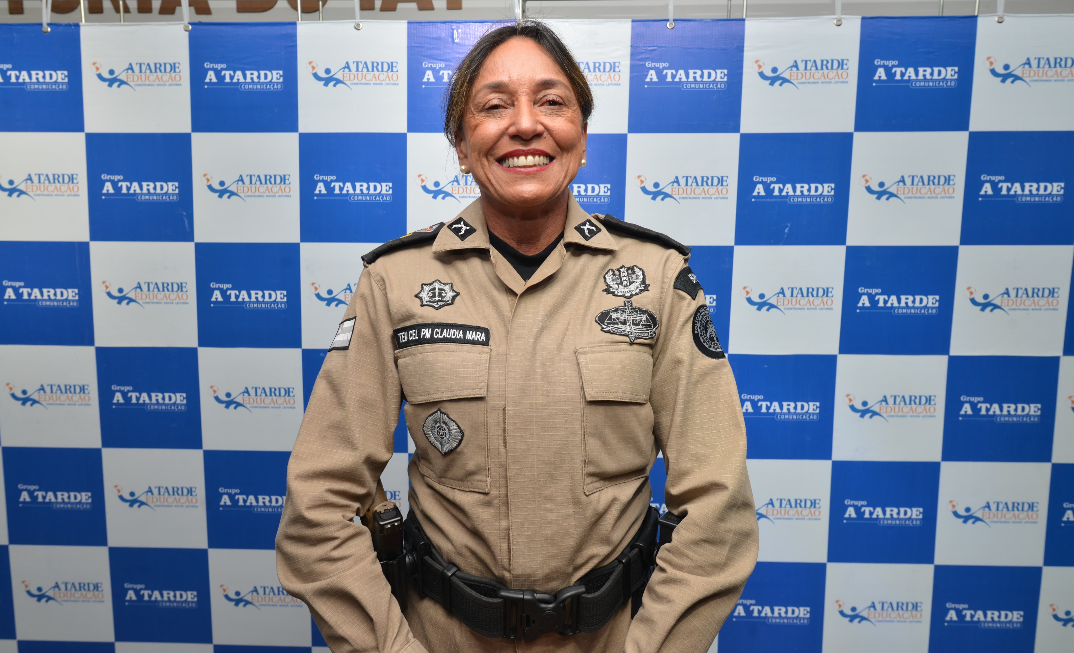 Tenente-coronel Cláudia Mara