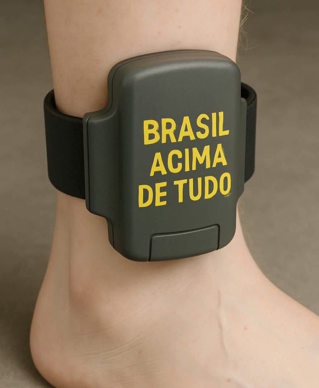 Tornozeleira fashion? Internautas dão ideias para Bolsonaro