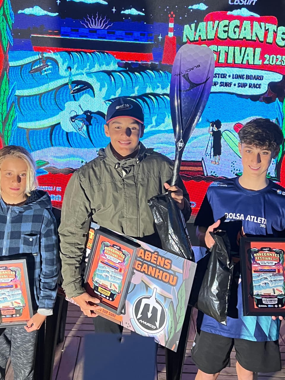 Jovem surfista baiano vence etapa do circuito nacional