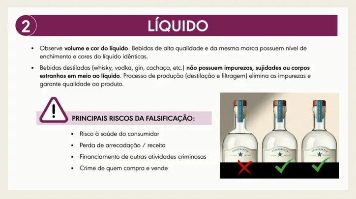 Metanol nas bebidas: aprenda como identificar marcas autênticas