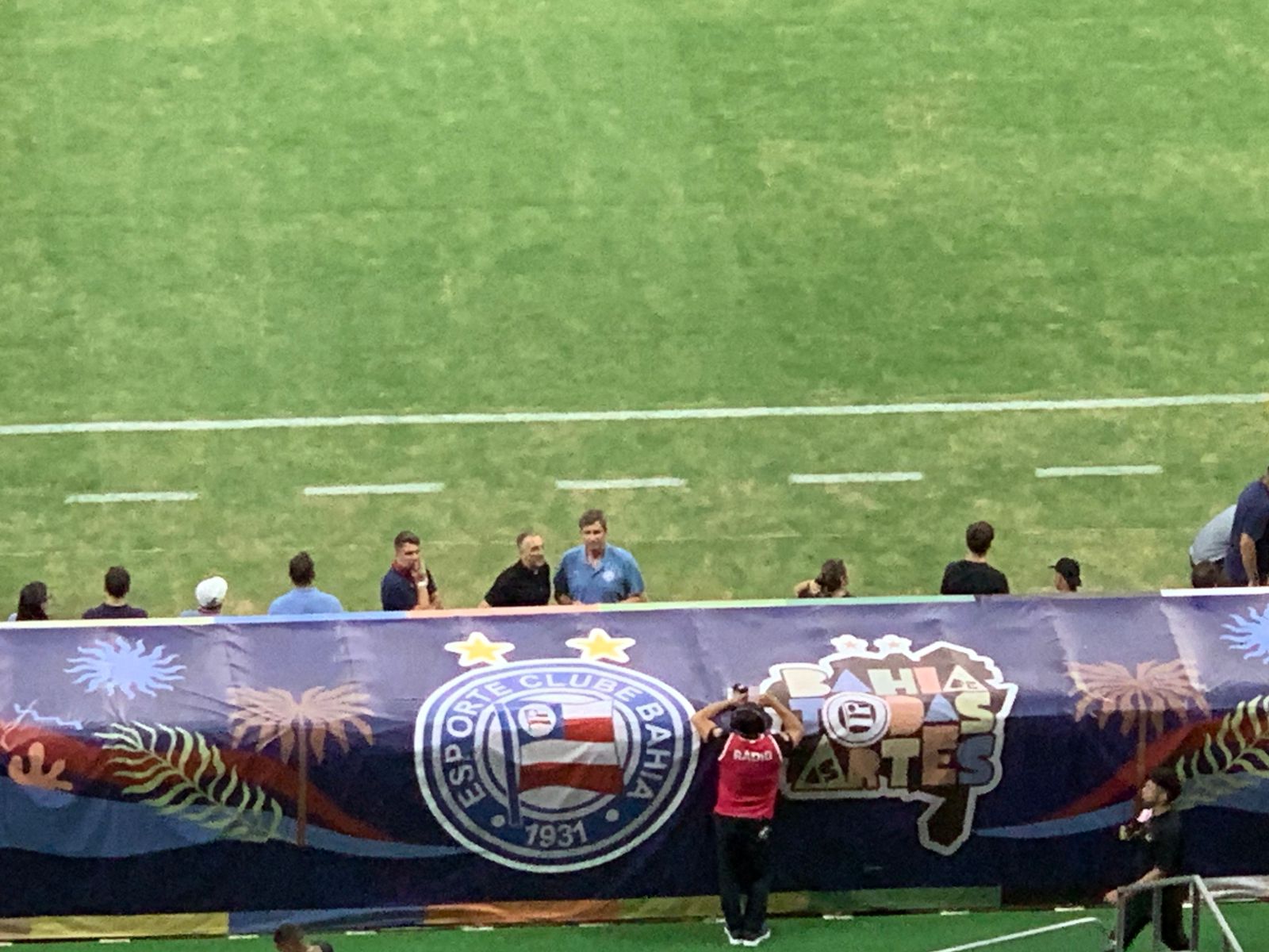 CEO do Grupo City acompanha Bahia x Grêmio direto da Arena Fonte Nova
