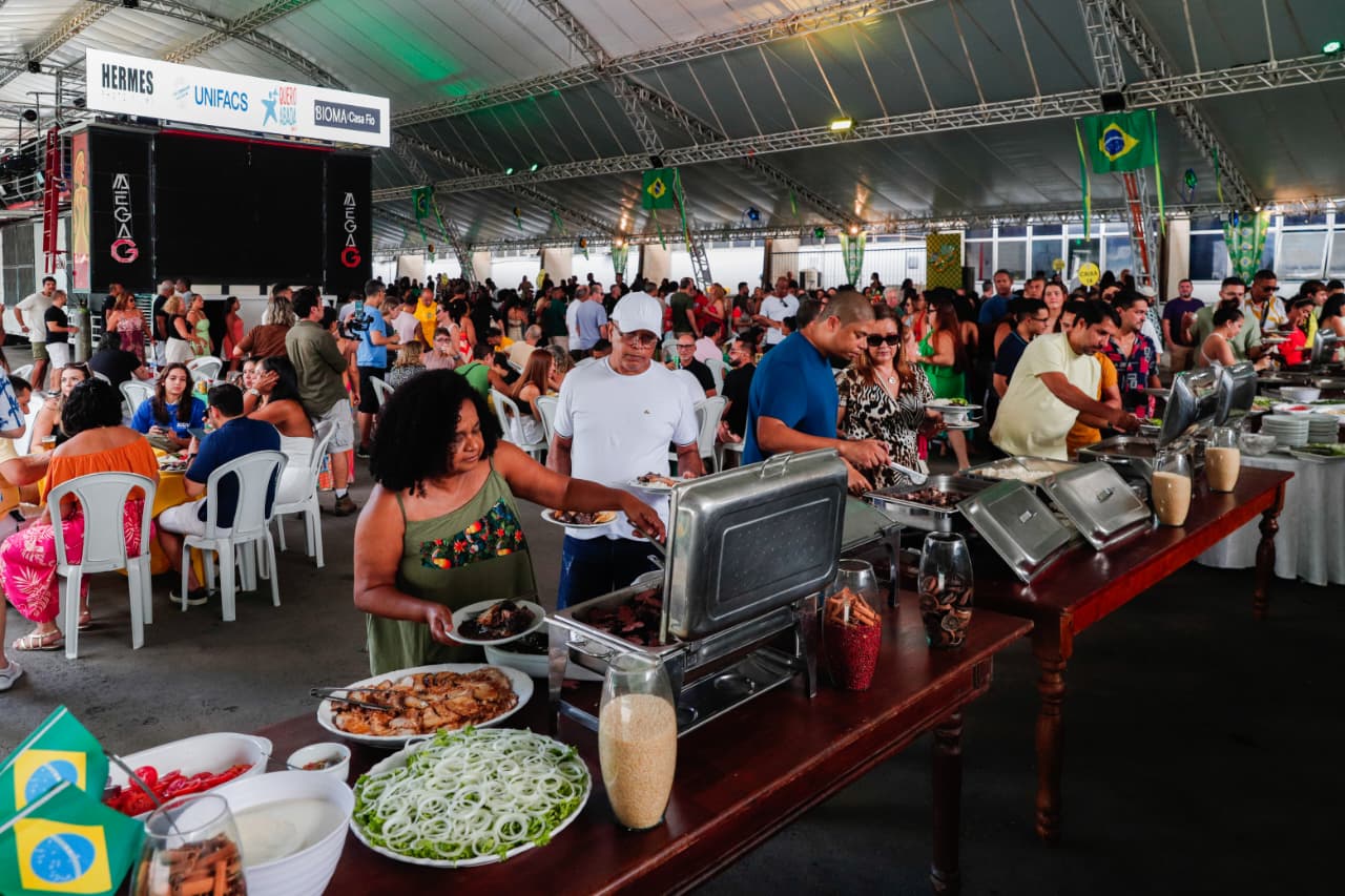 27ª edição da Feijoada ao Mar celebra tradição e gastronomia na Arena A TARDE