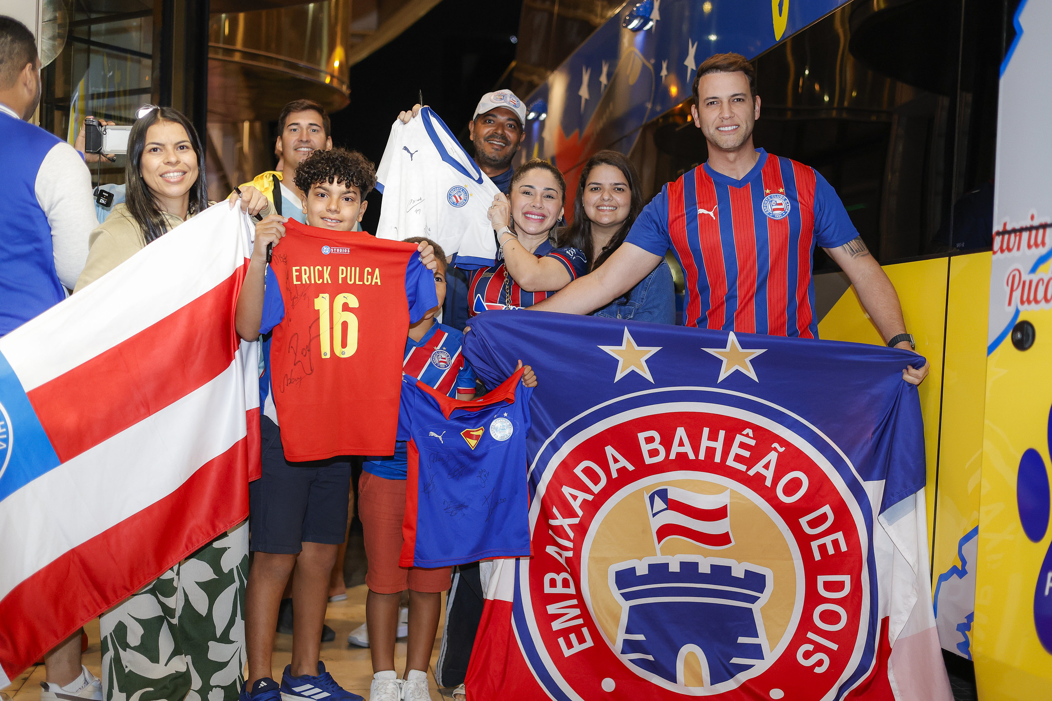 Torcedores do Bahia no Chile