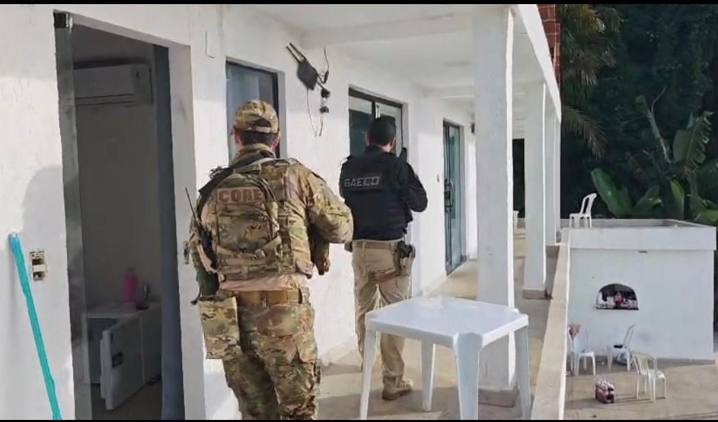 Imagens da operação na comunidade do Vidigal