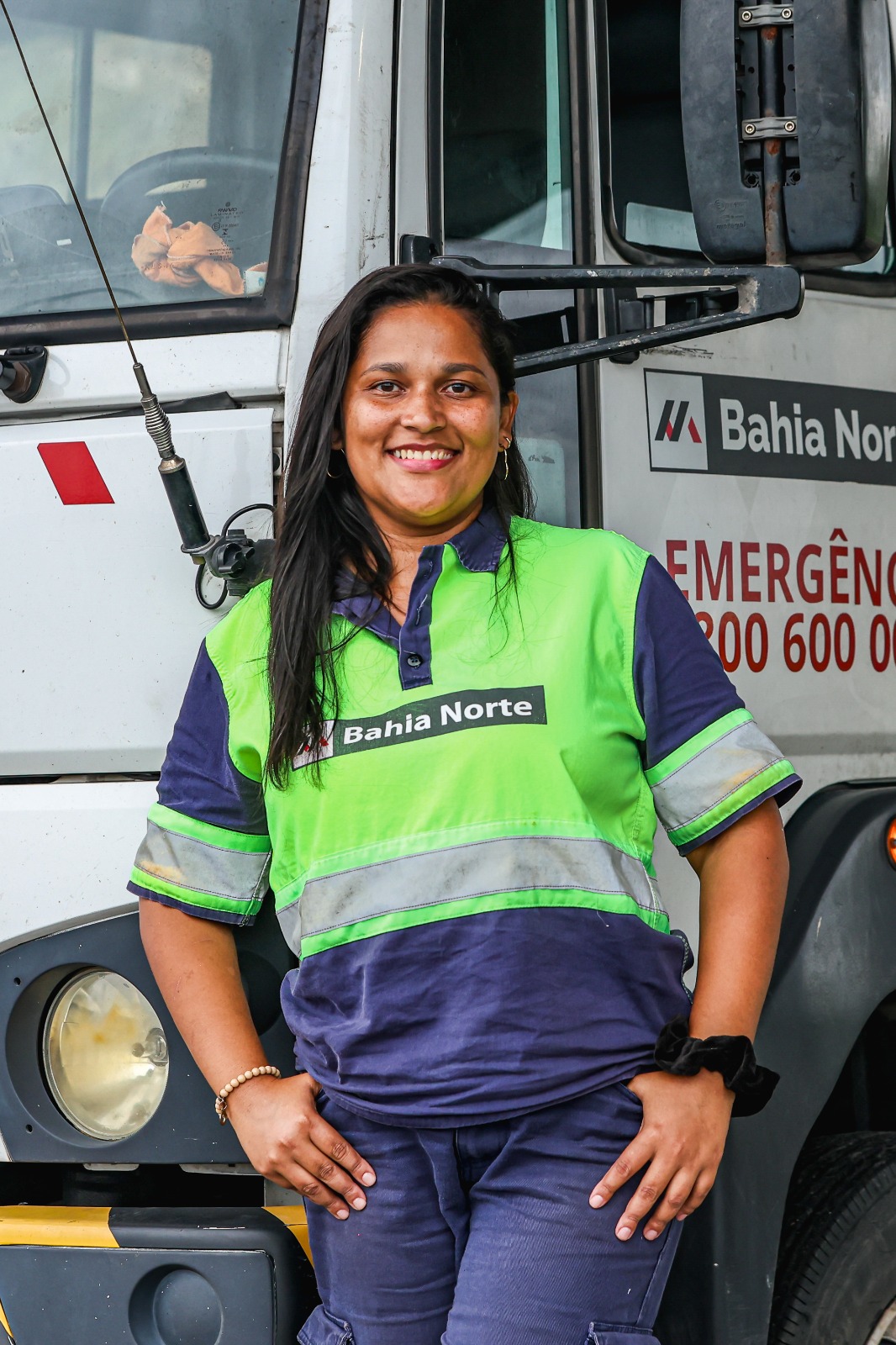 Da enfermagem à rodovia: a história da mulher que desafia estereótipos