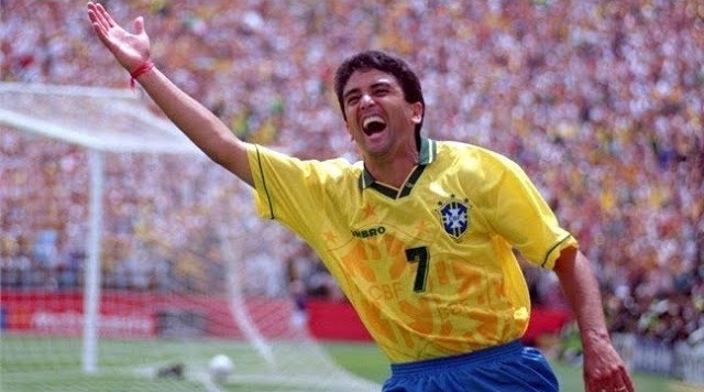 Bebeto disputou as Copas do Mundo de 1990, 1994 e 1998
