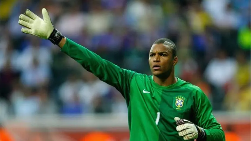 Dida disputou as Copa do Mundo de 1998, 2002 e 2006