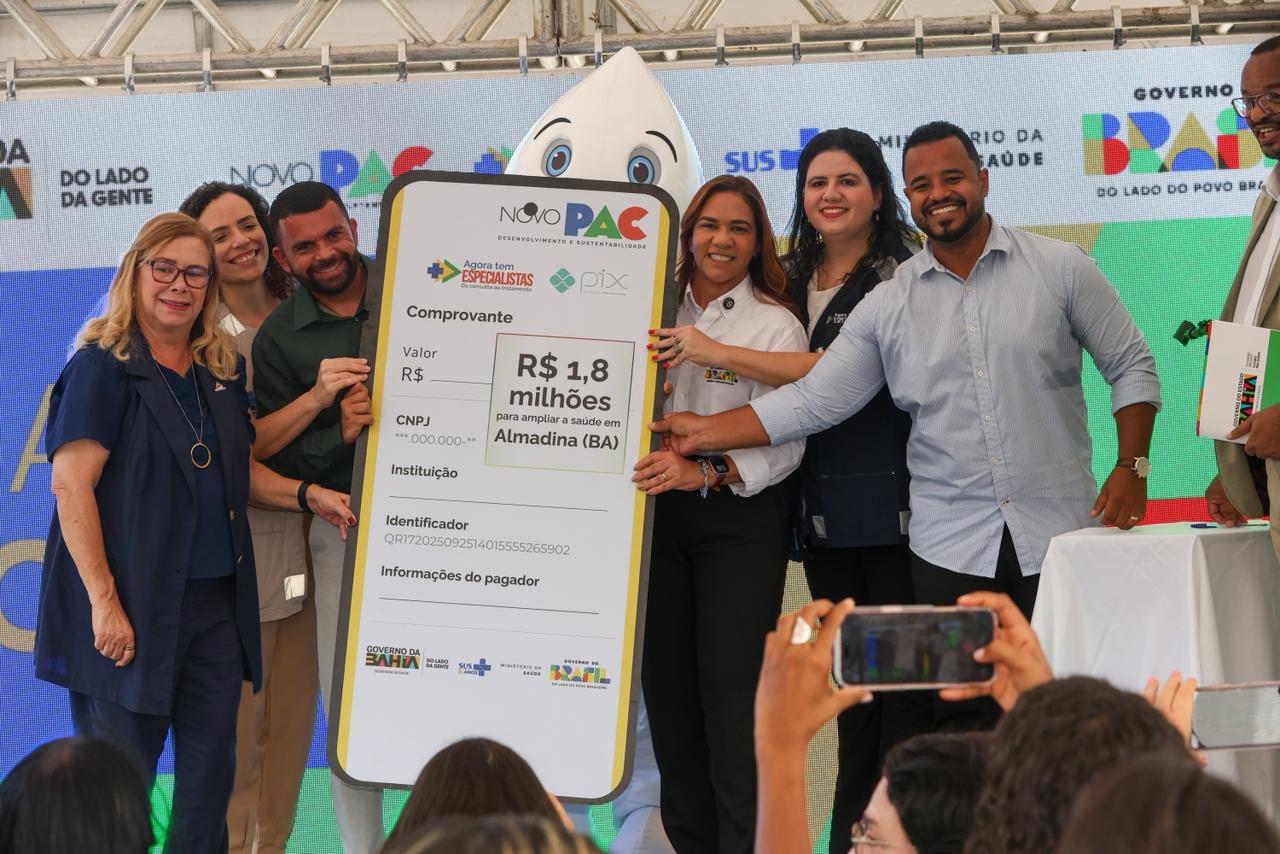 Cidade de Almadina, no sul da Bahia, recebeu novo investimento para saúde