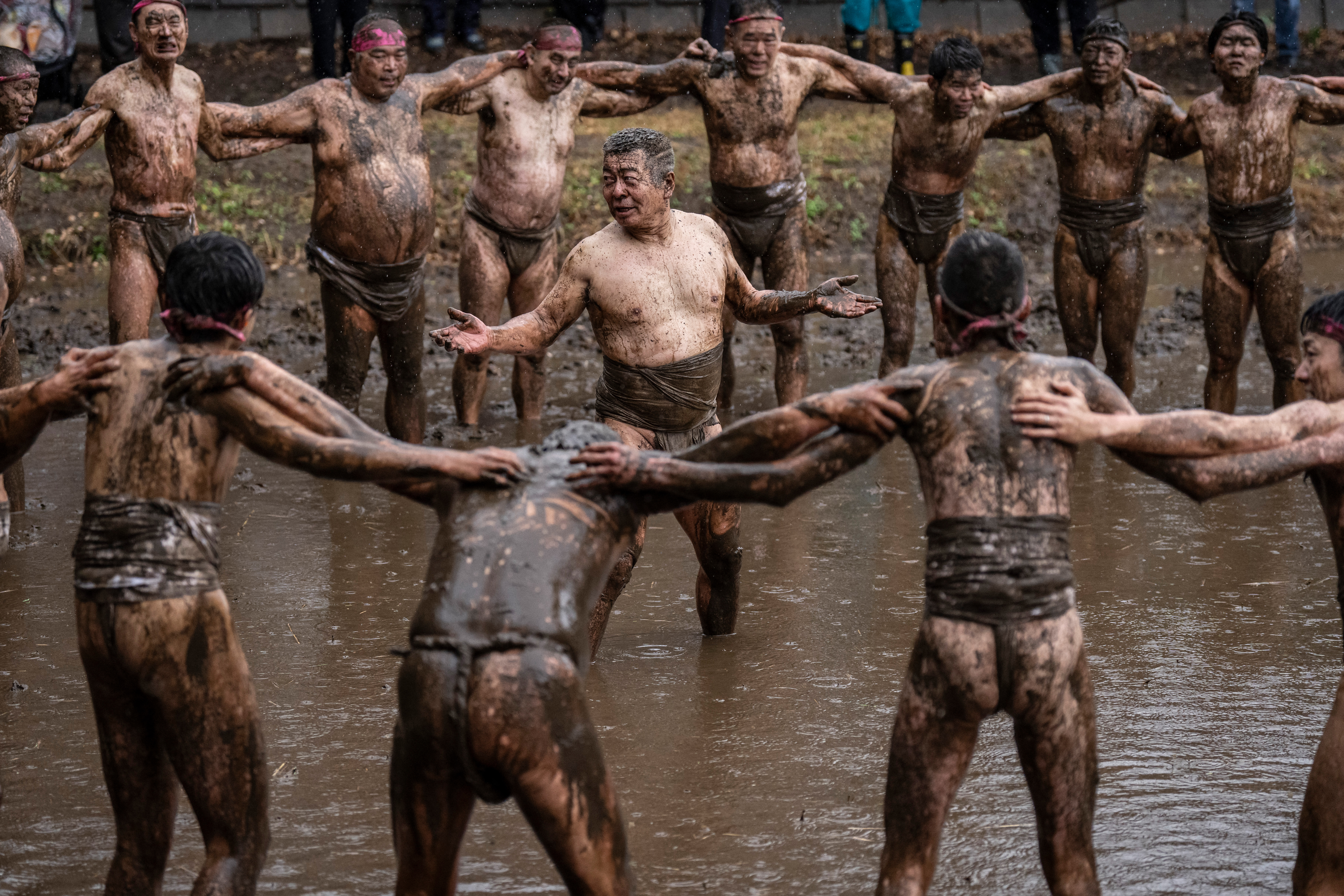 Festival da Lama no Japão: veja fotos do Warabi Hadaka Matsuri
