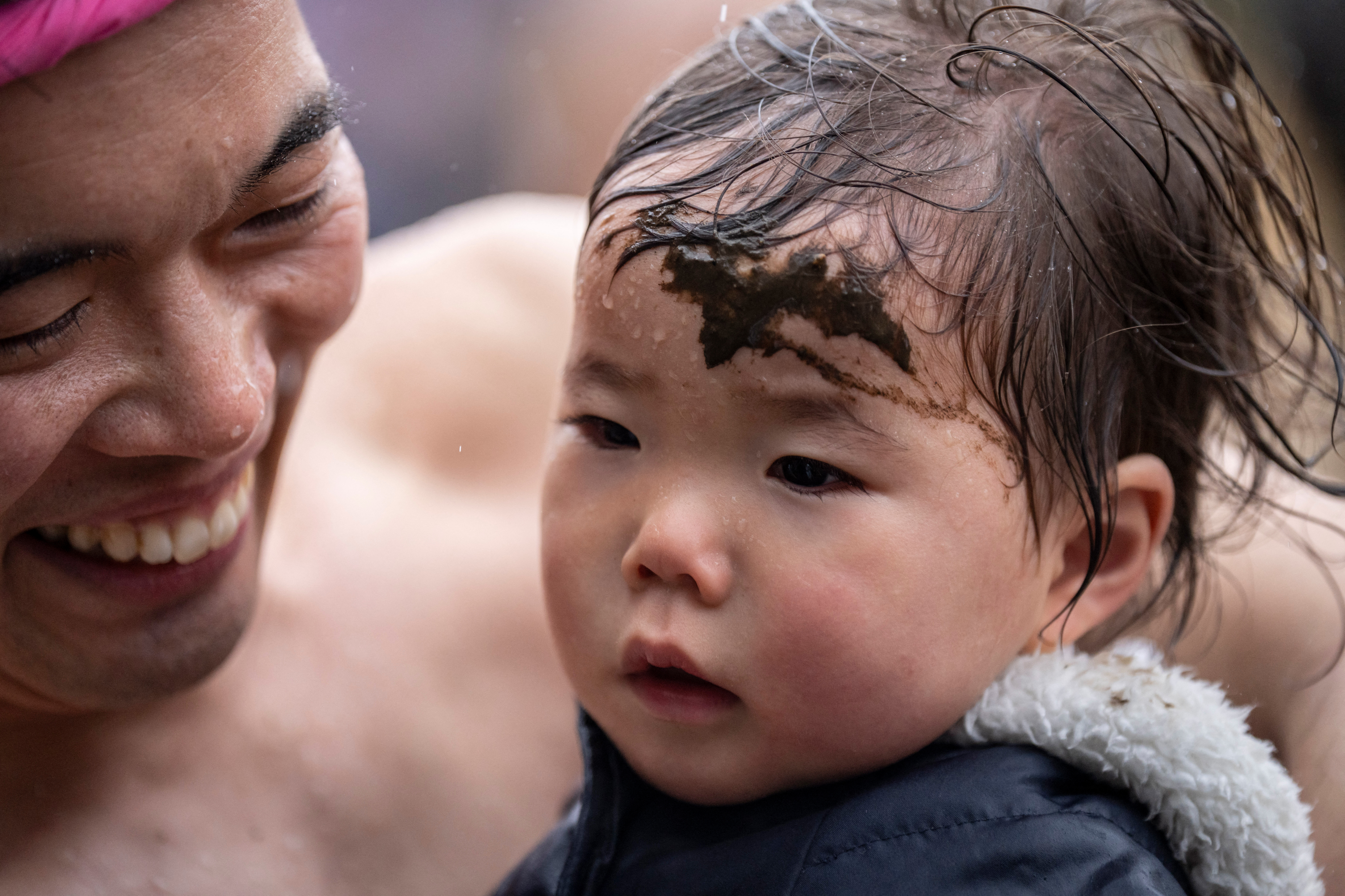 Festival da Lama no Japão: veja fotos do Warabi Hadaka Matsuri