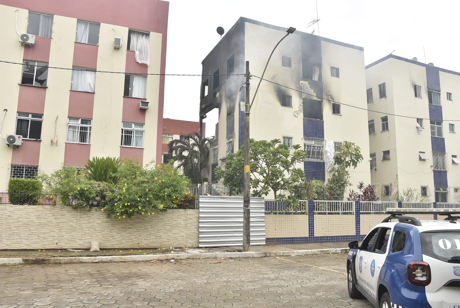 Incêndio aconteceu no bairro do Stiep e deixou ao menos 16 feridos.