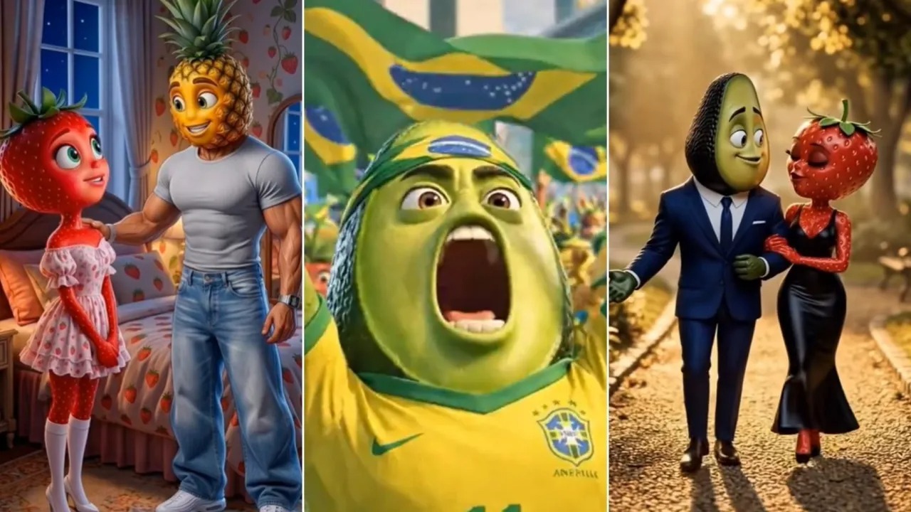 Trechos das novelas com frutas