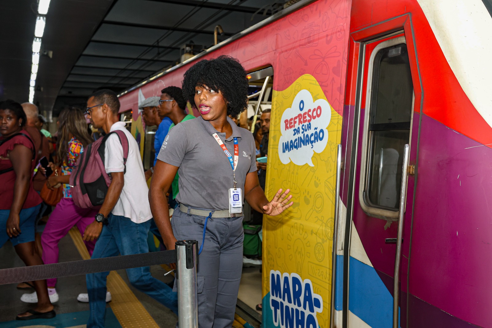 Conduzindo sonhos: Conheça a operadora que guia milhares de histórias no metrô de Salvador