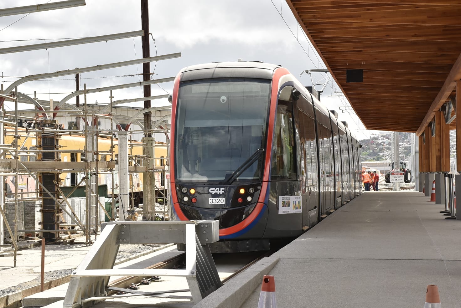 Trecho I do VLT do Subúrbio avança