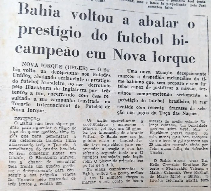 Imagem ilustrativa da imagem Bahia já recebeu a missão de popularizar o futebol no país da Copa