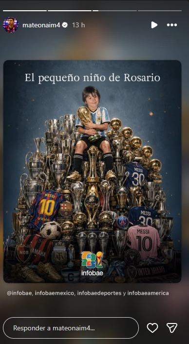 Após vice da Argentina, Messi recebe homenagens de argentinos do Bahia