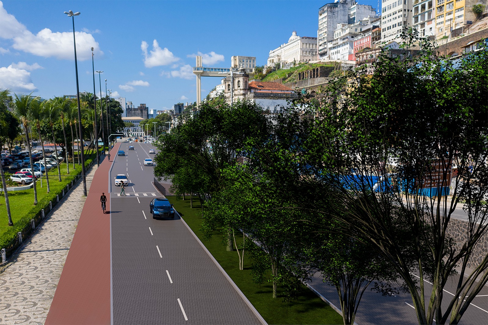 Fotos do projeto da Avenida Contorno