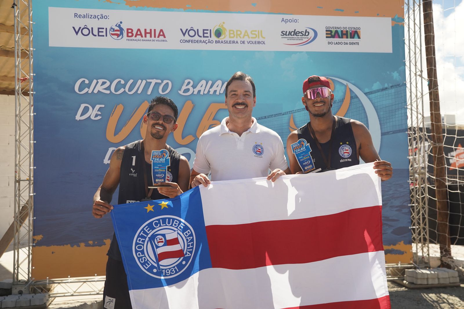Bahia conquista dois títulos no Campeonato Baiano de Vôlei de Praia
