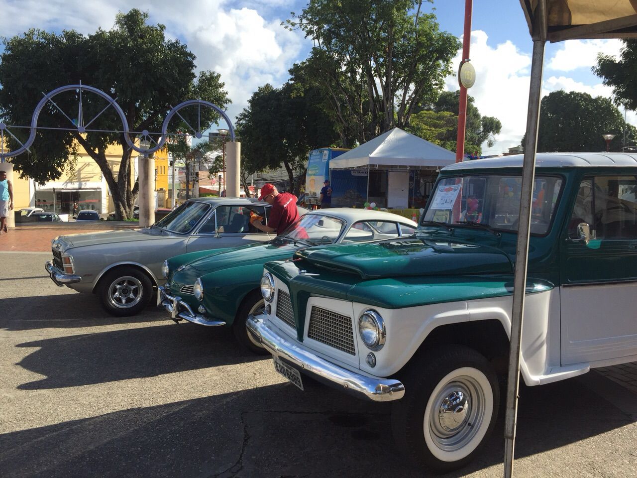Carro mais antigo do Brasil é atração em evento no Parque da Cidade