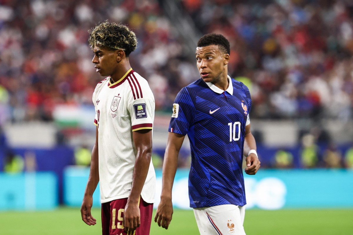 Lamine Yamal e Kylian Mbappé, protagonistas de Espanha e França