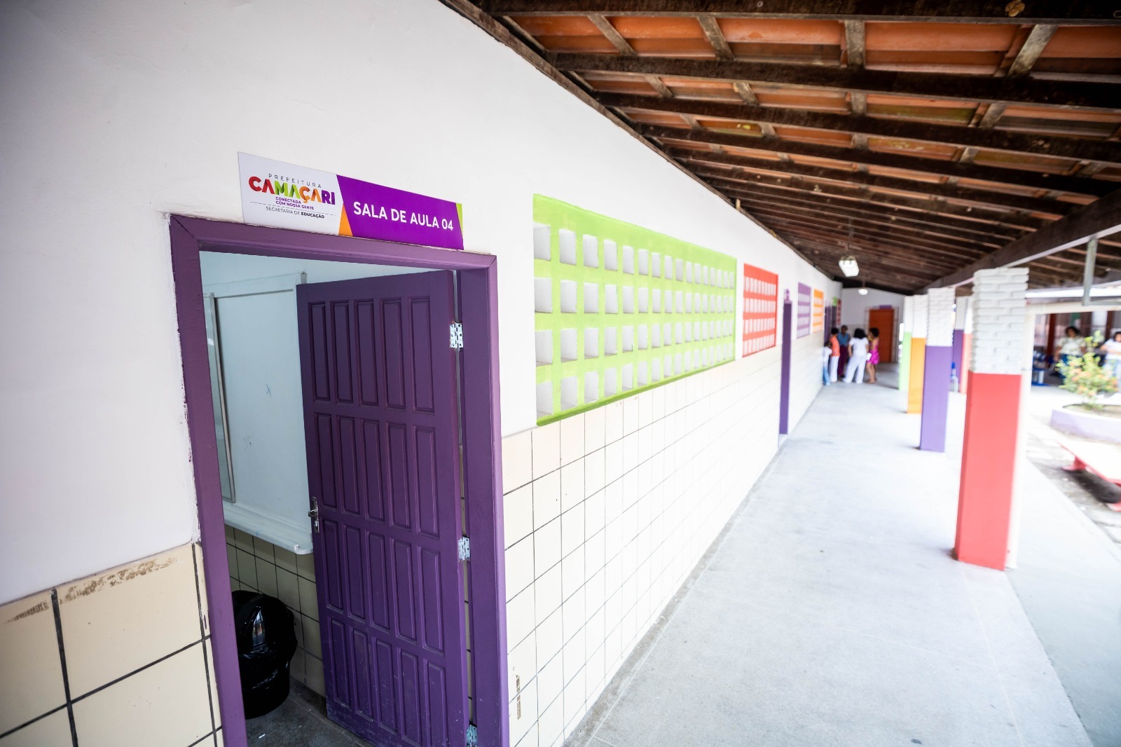 Escola de Camaçari é revitalizada e ganha estrutura modernizada