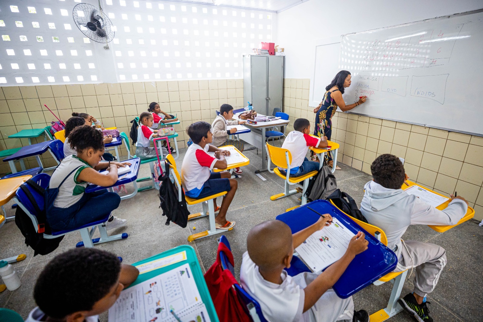 Escola de Camaçari é revitalizada e ganha estrutura modernizada