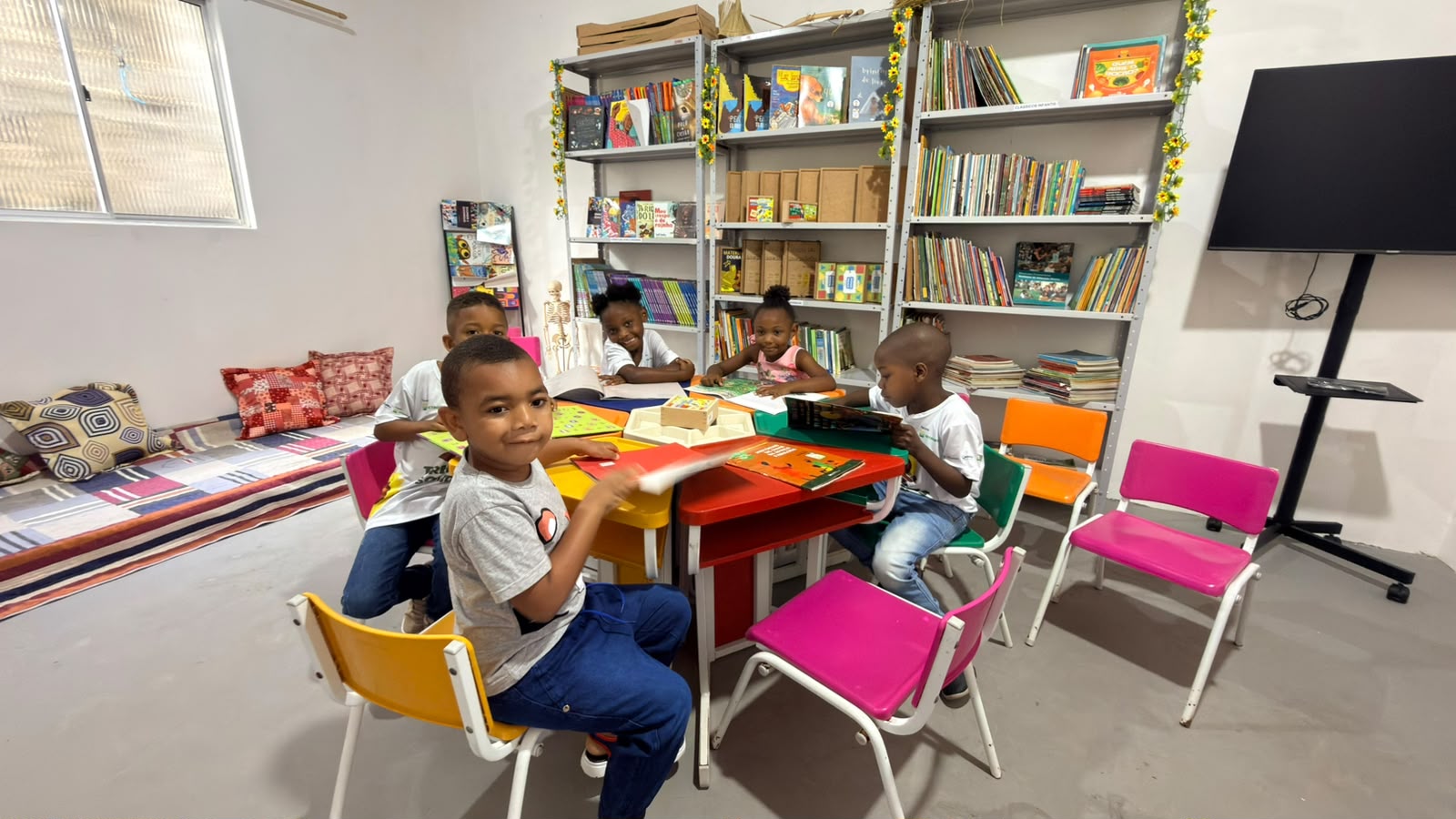 Escola quilombola é requalificada na zona rural de Alagoinhas