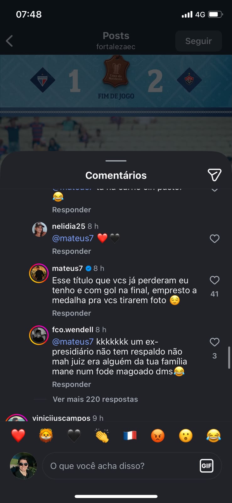 Ex-Vitória detona Thiago Carpini após final: "Treinador fraco"
