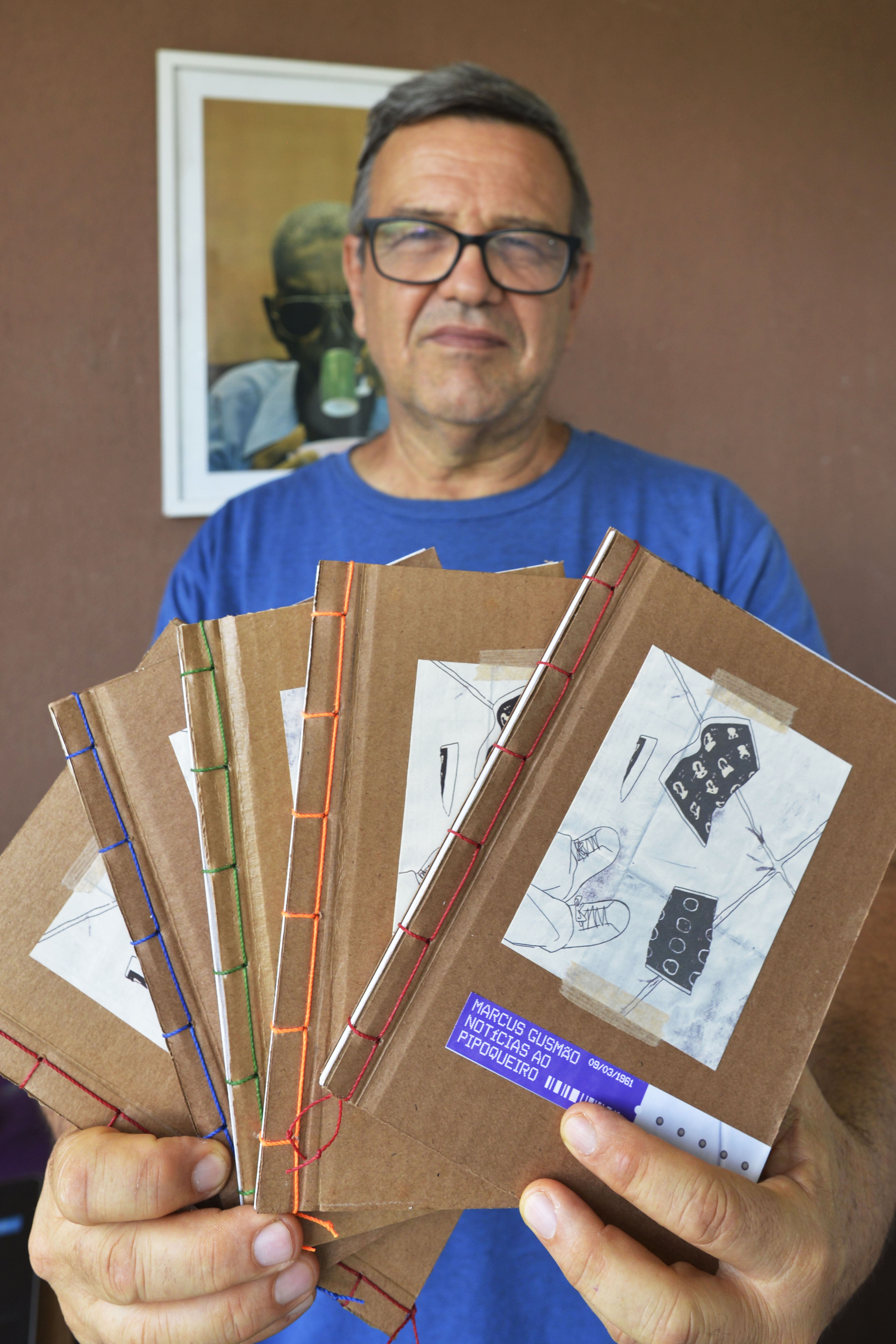 Marcus Gusmão lança livro de memórias