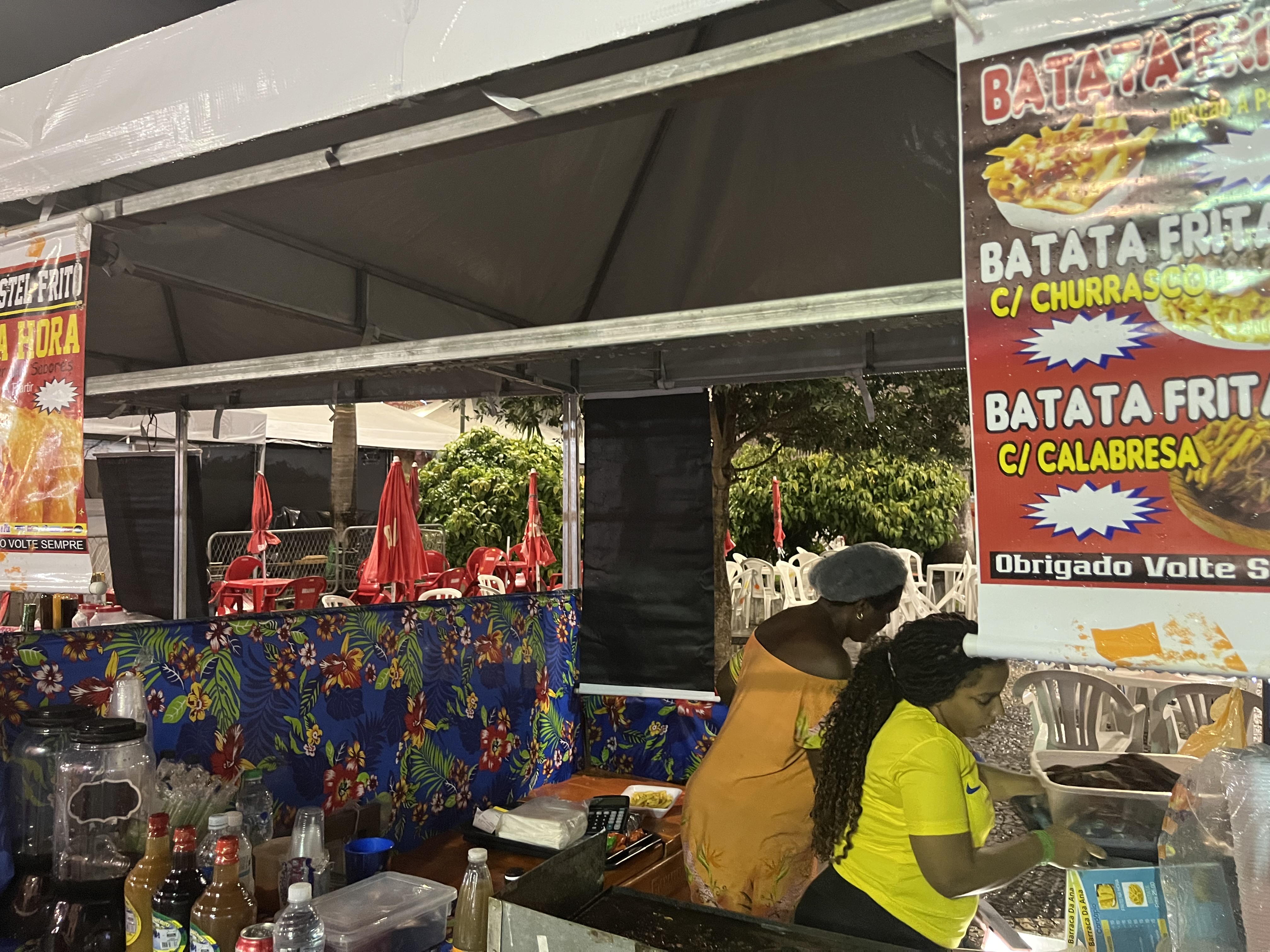 Barraca Grande Família, no Pelourinho