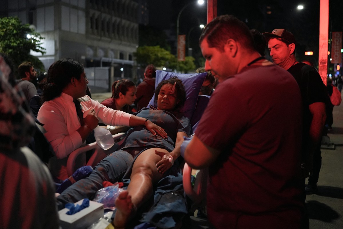 Terremotos na Venezuela destroem prédios e causam pânico em Caracas