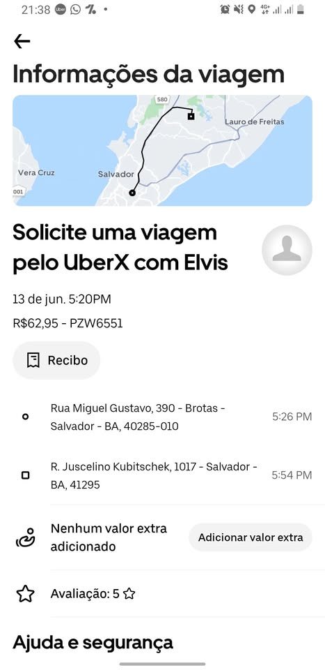 Uber e 99 ficarão mais caros em Salvador em dias de jogos do Brasil; entenda